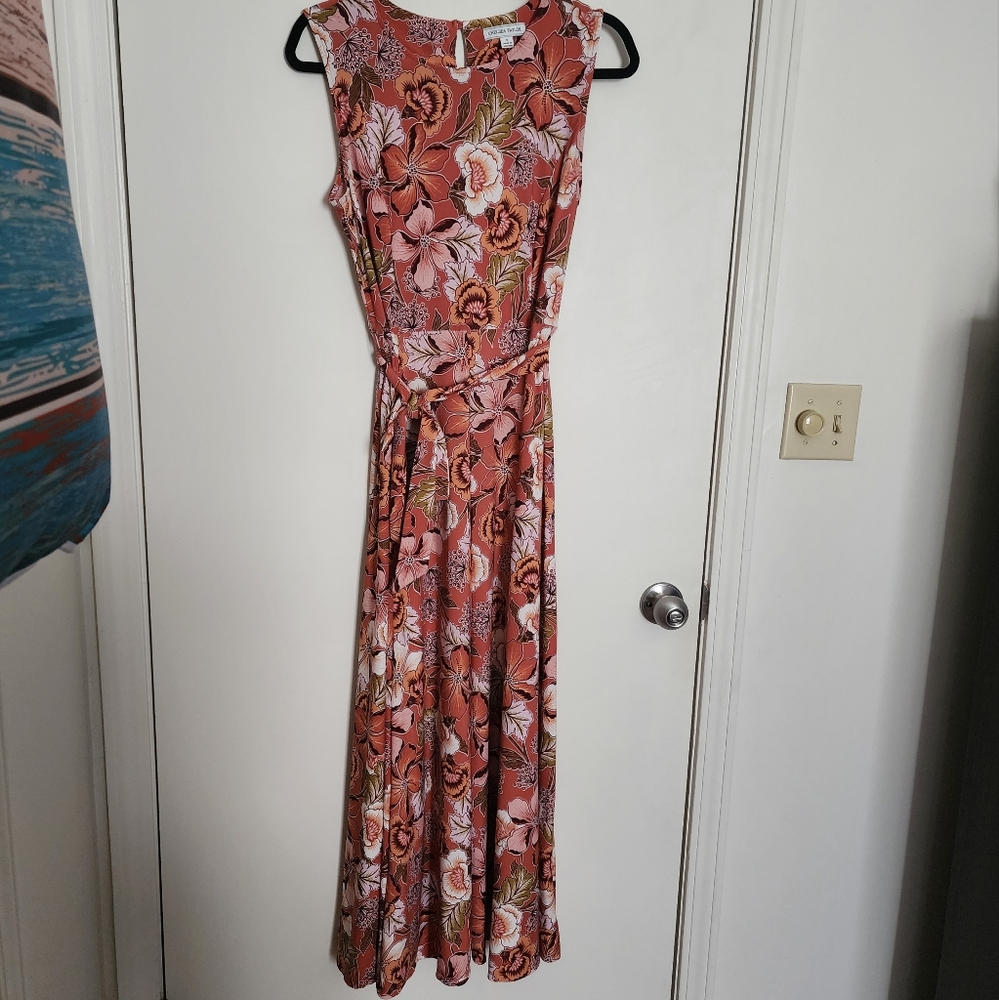[Pick 2 Items for $8!] Chelsea Taylor Floral Maxi Dress Size 8
